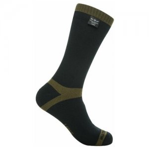 Носки водонепроницаемые Waterproof Trekking Socks Olive S DexShell. Цвет: черный