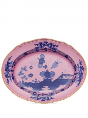 Сервировочное блюдо Oriente Italiano (38 см) GINORI 1735. Цвет: розовый