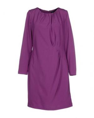 Короткое платье ST-MARTINS. Цвет: фиолетовый