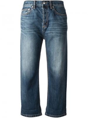 Укороченные джинсы Annie Marc By Jacobs. Цвет: синий