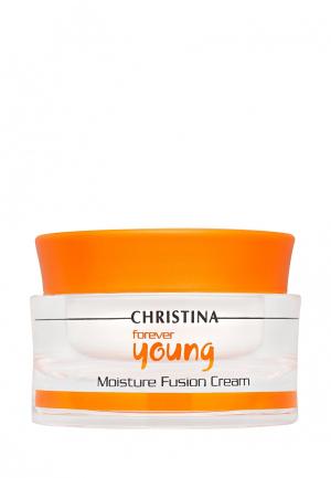 Крем для интенсивного увлажнения кожи Christina Forever Young - Омолаживающая линия 50 мл. Цвет: белый