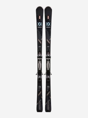 Горные лыжи Deacon 74 + Marker rMotion2 12 GW, Черный Volkl. Цвет: черный