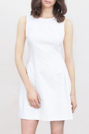 Платье MISEBLA. Цвет: белый