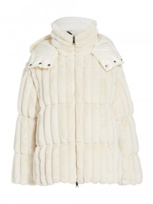 Куртка из искусственного меха Mainline Fare , белый Moncler