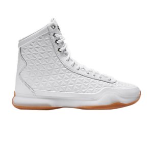 Мужские кроссовки Kobe 10 High EXT White Gum серебристо-металлик 822950-100 Nike
