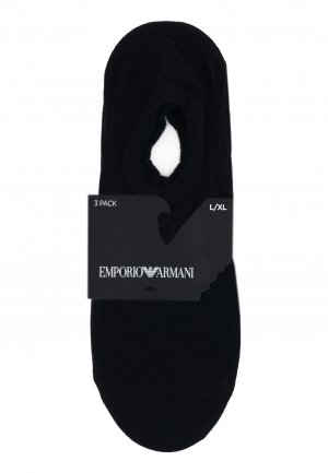 Носки EMPORIO ARMANI Underwear. Цвет: черный