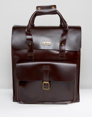 Charro Brando Backpack In Leather Dr Martens. Цвет: красный