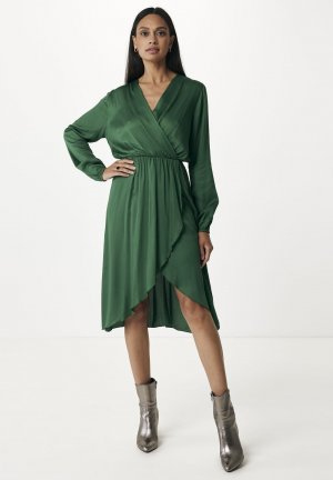 Летнее платье Wrap Look , цвет dark green Mexx