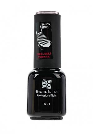 Гель-лак для ногтей Brigitte Bottier Shell Nails тон 981 красный с большими блестками (упаковка 3 шт). Цвет: красный