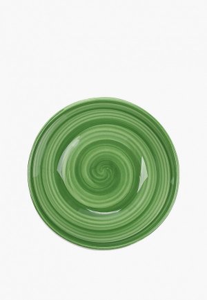Салатник Coincasa 14 см. Цвет: зеленый