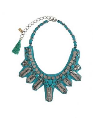 Ожерелье VIRZI + DE LUCA. Цвет: изумрудно-зеленый
