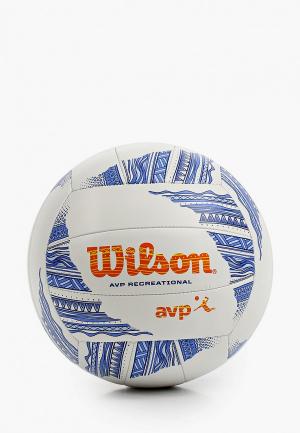 Мяч волейбольный Wilson AVP MODERN. Цвет: белый