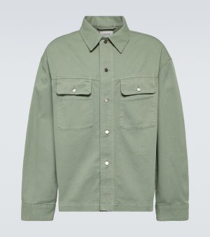 Джинсовая рубашка , зеленый Lemaire