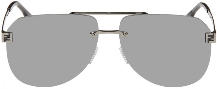 Солнцезащитные очки Gunmetal Sky Fendi