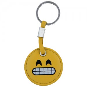 Кожаный брелок для ключей 293432/5 желтый Tony Perotti