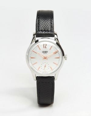 Черные часы Highgate HL30-US-0001 Henry London. Цвет: черный