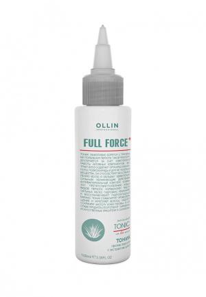 Тоник для волос Ollin Full Force Anti-Dandruff Tonic. Цвет: белый