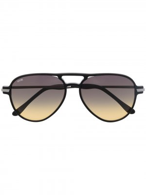 Солнцезащитные очки-авиаторы Louise KYme. Цвет: черный