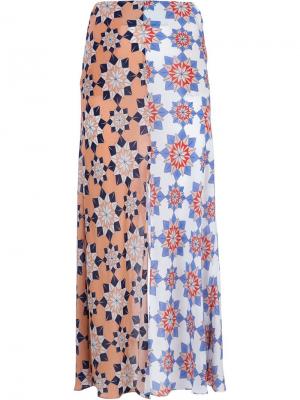 Flower print skirt Jonathan Saunders. Цвет: многоцветный