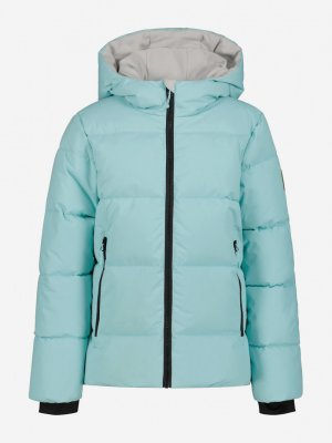 Куртка утепленная для девочек Kenova, Зеленый IcePeak. Цвет: зеленый