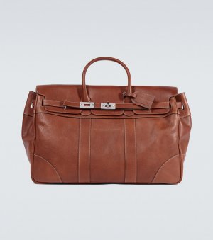 Кожаная спортивная сумка , коричневый Brunello Cucinelli