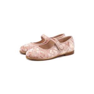 Текстильные туфли Beberlis. Цвет: розовый