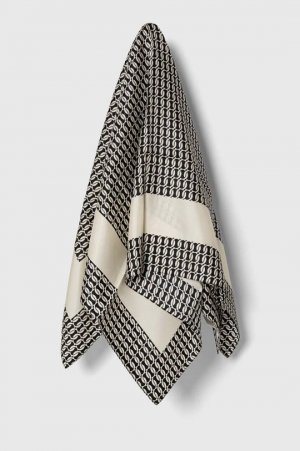 Шелковый шарф от Malene Birger , черный By