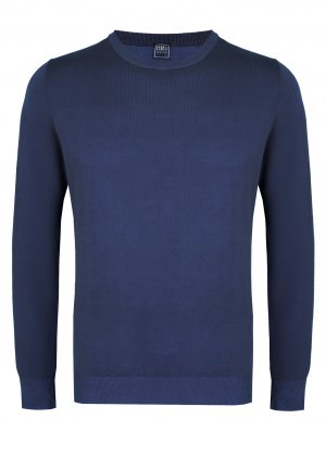 Пуловер FEDELI. Цвет: синий