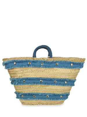 Пляжная сумка Raffaela D’Angelo. Цвет: голубой