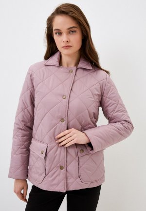 Куртка утепленная Vera Lapina. Цвет: фиолетовый