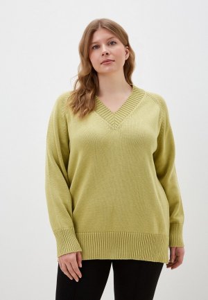 Пуловер Modress. Цвет: зеленый