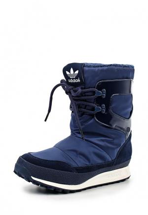 Сапоги adidas Originals SNOWRUSH W. Цвет: синий