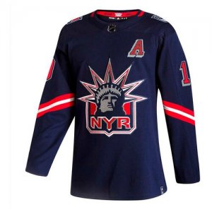 Хоккейный свитер New York Rangers Panarin 10 adidas. Цвет: синий