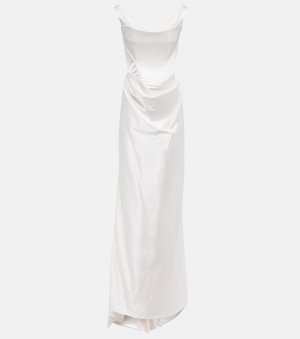 Свадебное атласное платье camille , белый Vivienne Westwood
