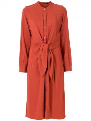 Платье миди Killim с завязками Lenny Niemeyer. Цвет: красный