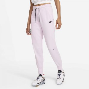 Женские брюки Tech Fleece Essential Pant Nike. Цвет: розовый
