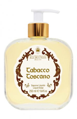 Жидкое мыло для рук Tabacco Toscano (250ml) Santa Maria Novella. Цвет: бесцветный