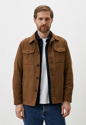 Куртка Dtmd. Цвет: коричневый
