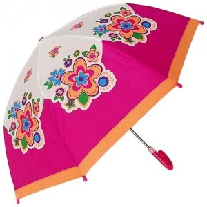 Детский зонт Mary Poppins Цветы, 46 см (53538) Наша игрушка. Цвет: розовый
