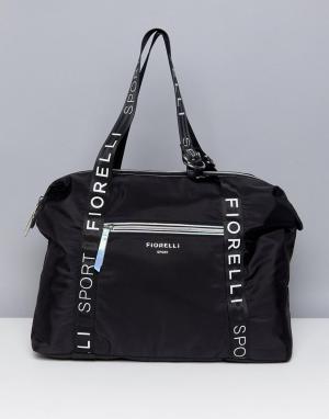 Спортивная сумка Fiorelli Sport. Цвет: черный
