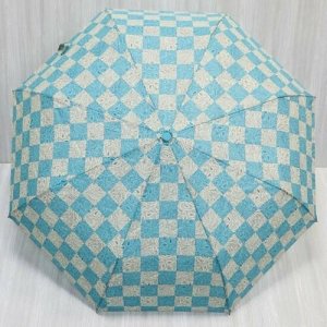 Смарт-зонт, голубой Crystel Eden. Цвет: голубой