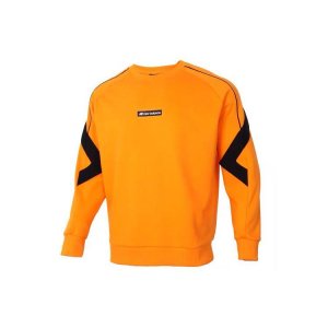 Color Block Crew Neck Sweatshirt Men Tops Yellow AMT11326-PKN New Balance
