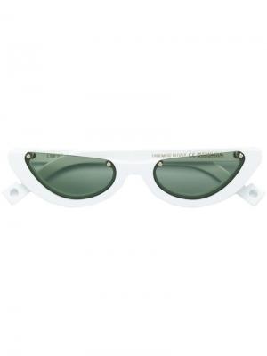Солнцезащитные очки Empat 4 Pawaka. Цвет: белый
