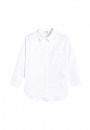 Блузка-рубашка OVERSIZED LONG SLEEVE , цвет white Koton