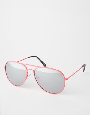 Солнцезащитные очки-авиаторы с зеркальными линзами Trip