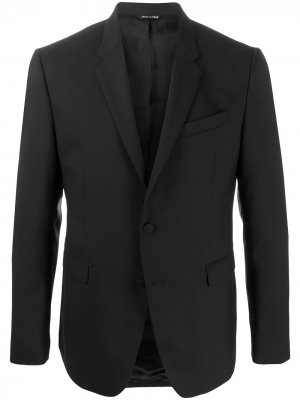 Однобортный пиджак с узкими лацканами Reveres 1949. Цвет: черный