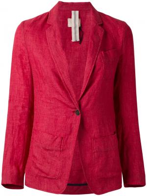 Пиджак с заостренными лацканами Diega. Цвет: красный