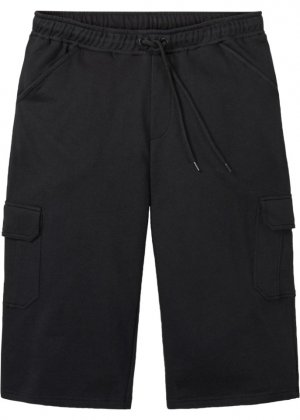 Длинные шорты с карманами-карго стандартного кроя , черный Rainbow
