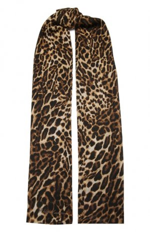 Кашемировый шарф Ralph Lauren. Цвет: коричневый