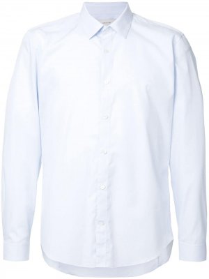 Рубашка с длинными рукавами Cerruti 1881. Цвет: синий